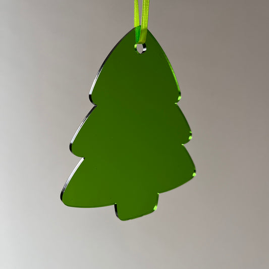 Kerstornament Kerstboom Groen (3 stuks)