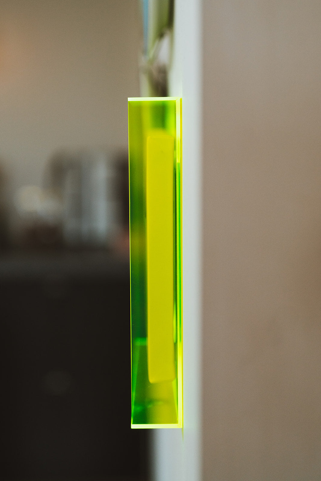 Baklijst (neon) in diverse kleuren 26x26 cm